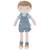 Poupée peluche garçon enfant douce pour câlins Bleu, beige 1 - vertbaudet enfant 