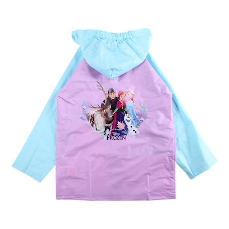 Veste imperméable enfant motif animé la reine des neiges Mauve 3 - vertbaudet enfant 