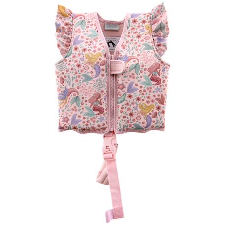 Gilet de natation enfant aide à la flottaison confortable Rose, violet, vert 1 - vertbaudet enfant 