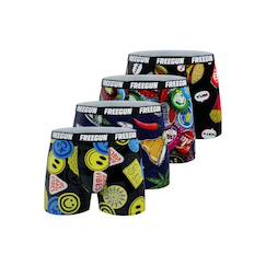 -Lot de 4 boxers  aop fun