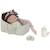 Poupée souple et son couffin Rose, vert, blanc 5 - vertbaudet enfant 