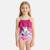 Maillot de bain 1 pièce avec volant et imprimé fille minnie Rose+Rose clair+Rouge 1 - vertbaudet enfant 