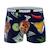 Lot de 4 boxers  aop fun Noir/rouge/jaune/bleu 4 - vertbaudet enfant 