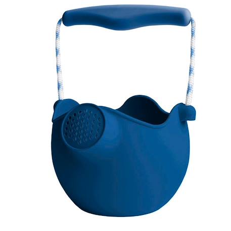 Arrosoir de plage en silicone souple Bleu nuit+Orange 1 - vertbaudet enfant 