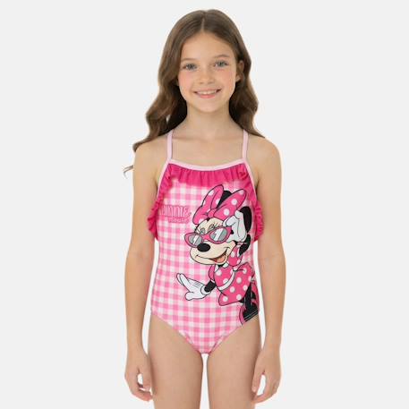 Maillot de bain enfant imprimé minnie Rose 1 - vertbaudet enfant 