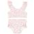 Maillot de bain enfant 2 pièces avec volants séchage rapide Blanc, rose, violet 1 - vertbaudet enfant 