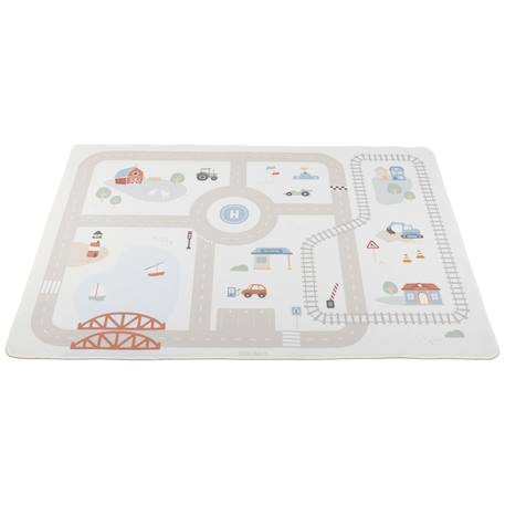 Tapis de jeu et circuit de voitures (100x140 cm) Multicolore 2 - vertbaudet enfant 