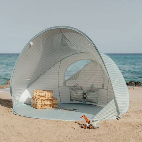 Tente de plage anti-uv fresh greens Vert, blanc, bleu 3 - vertbaudet enfant 