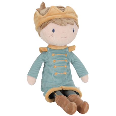 Poupée bébé souple enfant douce jeu d’imitation Bleu, jaune, marron+Rose, jaune, doré+Vert, rose, marron 2 - vertbaudet enfant 