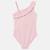 Maillot de bain 1 pièce avec volant et imprimé fille minnie Rose+Rose clair+Rouge 11 - vertbaudet enfant 