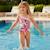 Maillot de bain 1 pièce avec volant et imprimé fille minnie Rose+Rose clair+Rouge 8 - vertbaudet enfant 