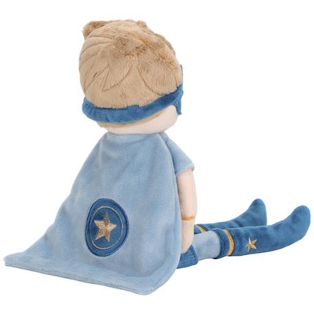 Poupée peluche garçon enfant douce tenue héro jeu d’imitation Bleu, jaune, marron+Rose, marron, jaune 5 - vertbaudet enfant 