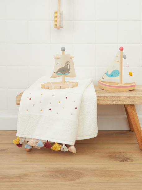 Jouet voilier en bois pour enfants Multicolore 4 - vertbaudet enfant 