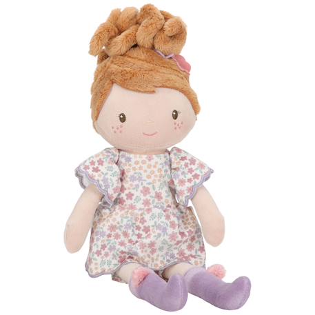 Poupée bébé souple enfant douce jeu d’imitation Violet, rose, marron 2 - vertbaudet enfant 