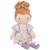 Poupée bébé souple enfant douce jeu d’imitation Violet, rose, marron 2 - vertbaudet enfant 