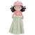 Poupée bébé souple enfant douce jeu d’imitation Rose, jaune, doré+Vert, rose, marron 3 - vertbaudet enfant 
