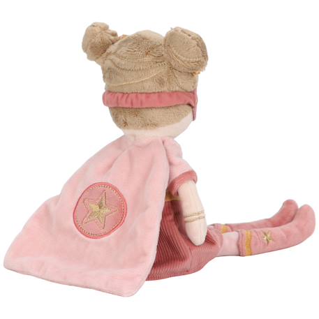 Poupée peluche garçon enfant douce tenue héro jeu d’imitation Bleu, jaune, marron+Rose, marron, jaune 10 - vertbaudet enfant 