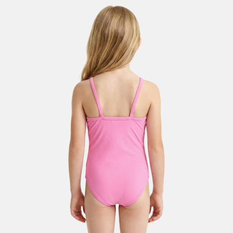 Maillot de bain 1 pièce avec volant et imprimé fille minnie Rose+Rose clair+Rouge 3 - vertbaudet enfant 