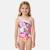 Maillot de bain 1 pièce avec volant et imprimé fille minnie Rose+Rose clair+Rouge 7 - vertbaudet enfant 
