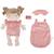 Poupée bébé souple enfant avec vêtements amovibles Rose, marron 2 - vertbaudet enfant 