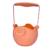 Arrosoir de plage en silicone souple Bleu nuit+Orange 4 - vertbaudet enfant 
