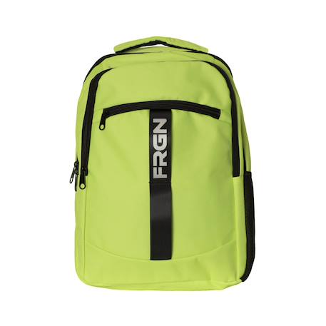 Sac à dos multi-poches street Bleu marine/noir+Gris/noir+Kaki/noir+Noir+Rose clair/noir+Vert fluo/noir 16 - vertbaudet enfant 