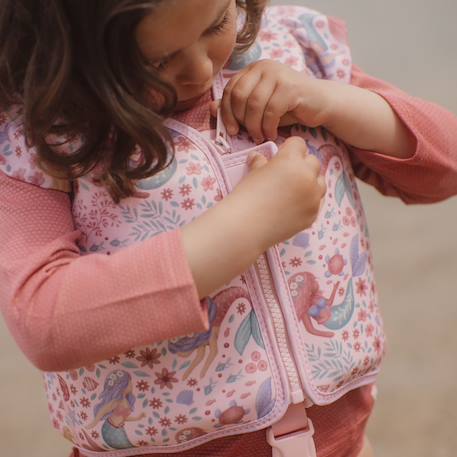 Gilet de natation enfant aide à la flottaison confortable Rose, violet, vert 4 - vertbaudet enfant 