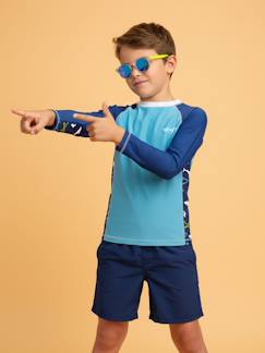 T-shirt anti-uv garçon : requin  - vertbaudet enfant