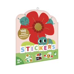 Jouet-Activités artistiques et musicales-Gommettes les petites bêtes du jardin x100