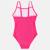Maillot de bain 1 pièce avec volant et imprimé fille minnie Rose+Rose clair+Rouge 16 - vertbaudet enfant 