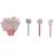 Coffret jardinage fairy garden rose (10 pièces) Rose 5 - vertbaudet enfant 