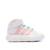 Baskets fille grand court mid Blanc 1 - vertbaudet enfant 