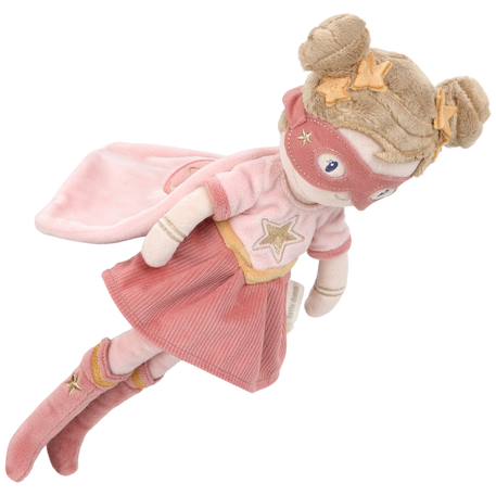 Poupée peluche garçon enfant douce tenue héro jeu d’imitation Bleu, jaune, marron+Rose, marron, jaune 7 - vertbaudet enfant 