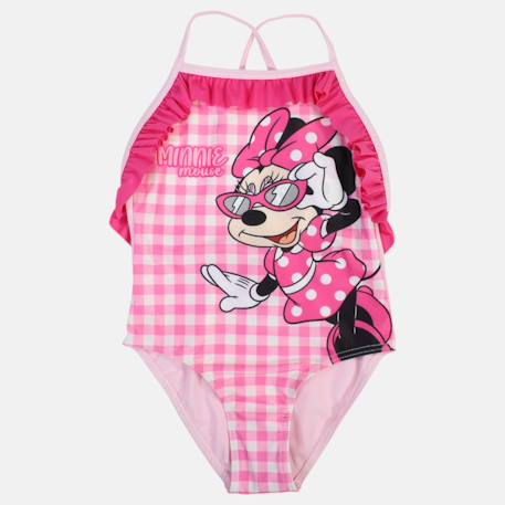 Maillot de bain enfant imprimé minnie Rose 3 - vertbaudet enfant 