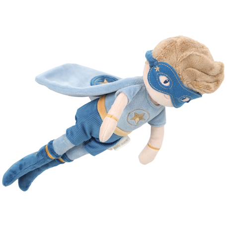 Poupée peluche garçon enfant douce tenue héro jeu d’imitation Bleu, jaune, marron+Rose, marron, jaune 2 - vertbaudet enfant 