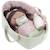 Poupée souple et son couffin Rose, vert, blanc 3 - vertbaudet enfant 