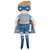 Poupée peluche garçon enfant douce tenue héro jeu d’imitation Bleu, jaune, marron+Rose, marron, jaune 1 - vertbaudet enfant 