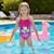 Maillot de bain 1 pièce avec volant et imprimé fille minnie Rose+Rose clair+Rouge 13 - vertbaudet enfant 