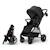 oussette Kinderkraft GRANDE 2 avec Grandes Roues Amorties, Dossier Inclinable, Pliage à Une Main CLICK&FOLD Rapide Beige+Gris+Noir+Rouge+Vert 13 - vertbaudet enfant 