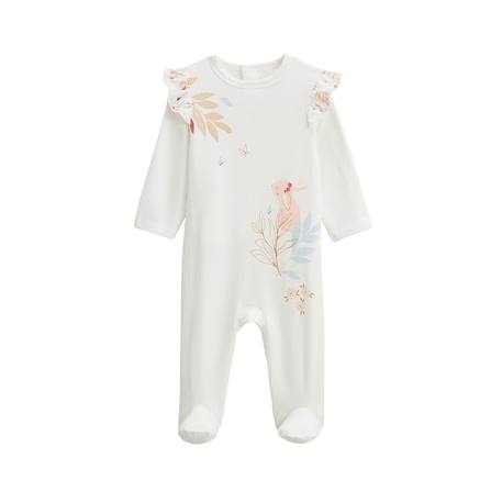 Pyjama bébé praline Ecru 2 - vertbaudet enfant 