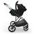 Poussette 3-en-1 PRIME 3 légère avec grandes roues 8/12, conduite à une main, memory buttons, siège été avec panneau mesh, pliage compact, habillage pluie, moustiquaire, siège-auto mink pro 2 inclus Beige+Brun+Noir+Vert 15 - vertbaudet enfant 