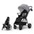 oussette Kinderkraft GRANDE 2 avec Grandes Roues Amorties, Dossier Inclinable, Pliage à Une Main CLICK&FOLD Rapide Beige+Gris+Noir+Rouge+Vert 7 - vertbaudet enfant 