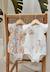 Lot de 2 barboteuses bloomer bébé en gaze de coton praline Ecru 1 - vertbaudet enfant 
