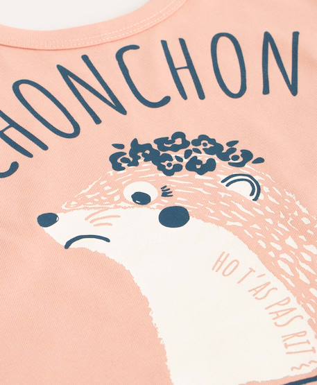 T-shirt manches longues 100% coton fille Rose 3 - vertbaudet enfant 