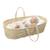 Jouet couffin poupée 60cm en fibres naturelles Beige 3 - vertbaudet enfant 
