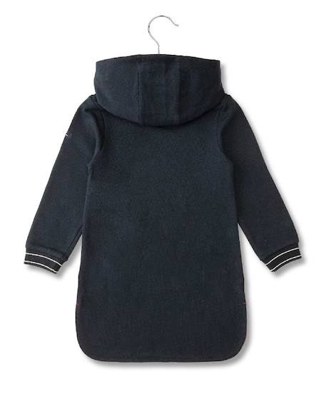 Robe manches longues à capuche fille Indigo 2 - vertbaudet enfant 