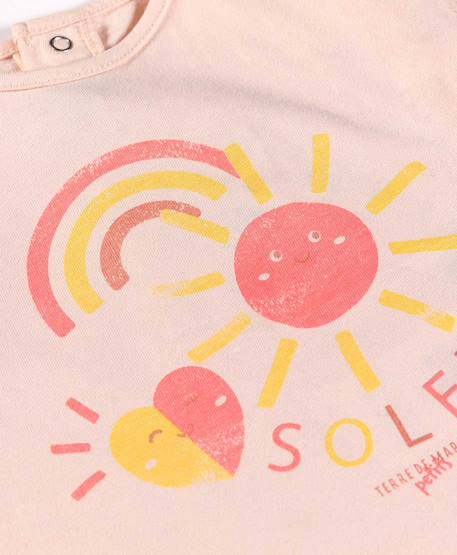Ensemble short + haut 100% coton bébé fille Grege 3 - vertbaudet enfant 