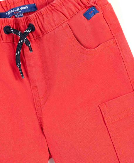Bermuda garçon Rouge 3 - vertbaudet enfant 
