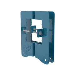 Lot de 2 colliers pour bois carré  métal 9x9cm  - vertbaudet enfant