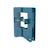 Lot de 2 colliers pour bois carré  métal 9x9cm Bleu - gris 1 - vertbaudet enfant 